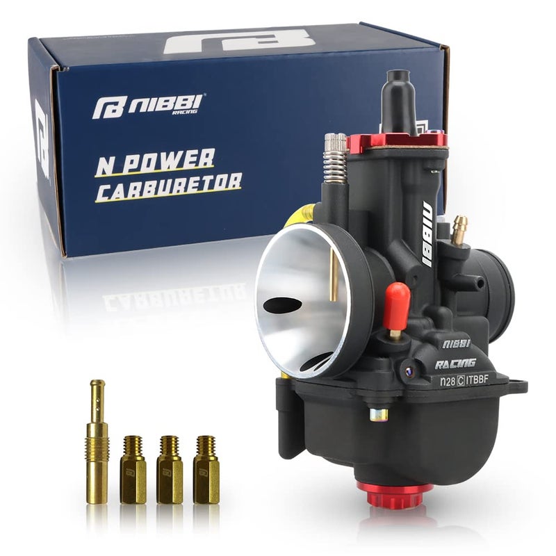 NIBBI Racing PWK 28mm Carburetor  Carb of Performance Carburetor Motorcycle Carburetor With Carburetor Jets Fit for Yamaha Suzuki Honda Kawasaki - Image 1
